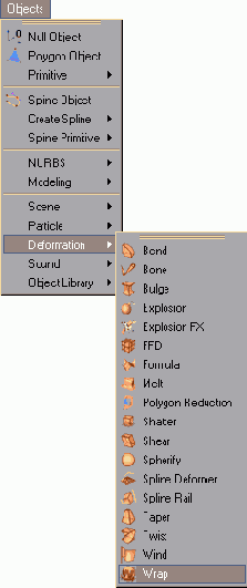 Вызовите команду Object > Deformation