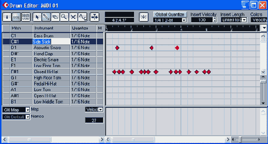 ���� Drum Editor � ��������������