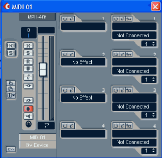 ���� VST Channel Settings (������� ���� ��� MIDI�����)