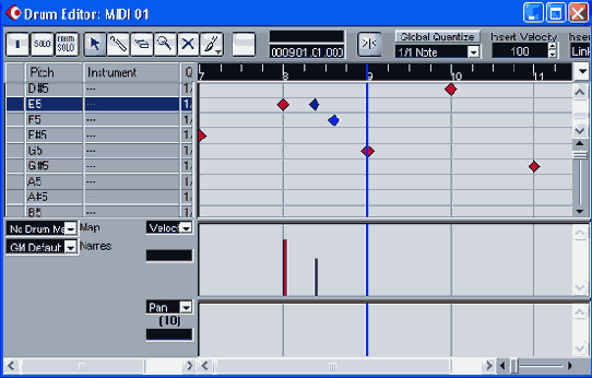 ���� Drum Editor � ��������������
