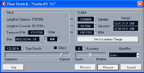 ���� Time Stretch