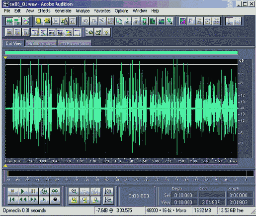 Проводим мониторинг записи