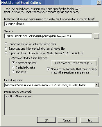 Позиционируем источники звука на круговой панораме с помощью окна Multichannel Encoder
