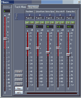 Работаем с микшером