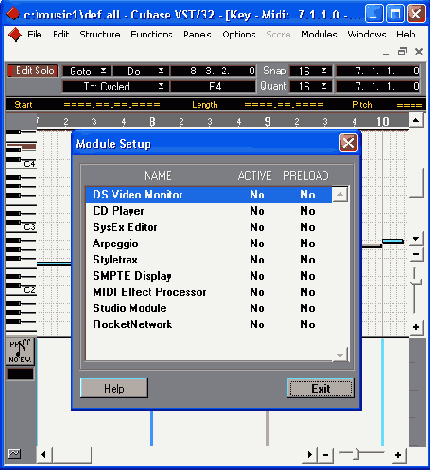 ���� Module Setup