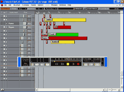 ��������� ����� Style Track � �������� ���������