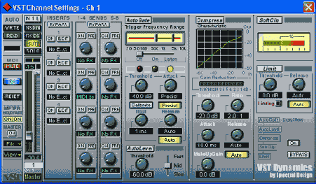 ���� VST Cannel Setting � Ch 1+ R