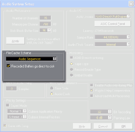 ������ File Cache Schema