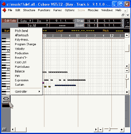  �������� ������� ������������ Drum Edit