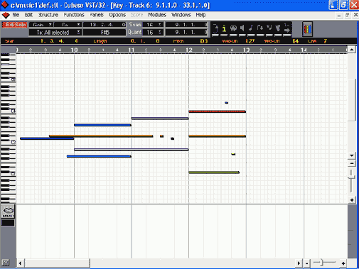  ������ � ������� MIDI-������