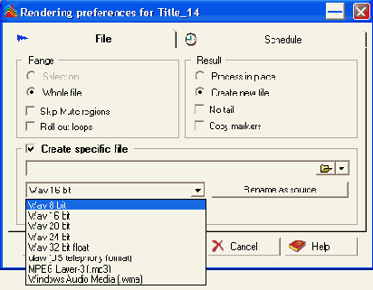  ������ � ����� � ��������� WaveLab
