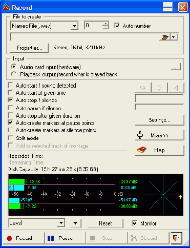  ������ � ����� � ��������� WaveLab