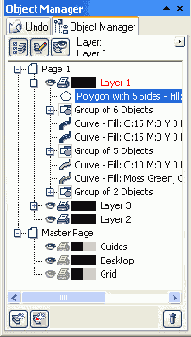 ��� ������� ������� � CorelDRAW