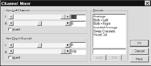 Channel mixer — канальный микшер
