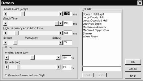 Reverb — реверберация
