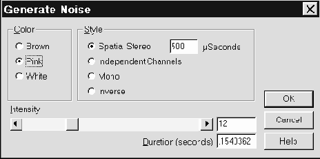Noise — генерация шума