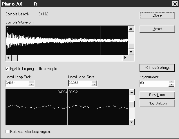 Sample — работа с сэмплами