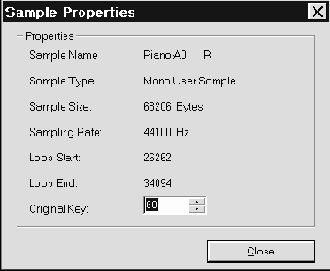 Sample — работа с сэмплами