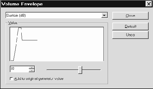 Volume envelope — огибающая амплитуды