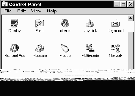 Awe control panel — панель управления ресурсами звуковой карты