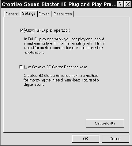Awe control panel — панель управления ресурсами звуковой карты