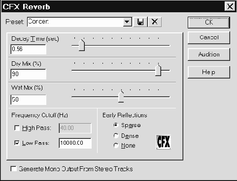 Обработка звука и спецэффекты