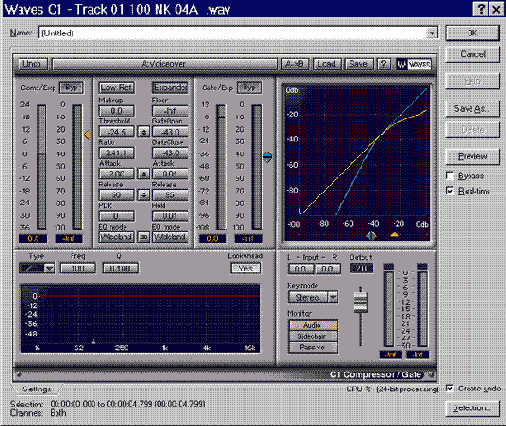 ������������ ������ �������� � SAWStudio