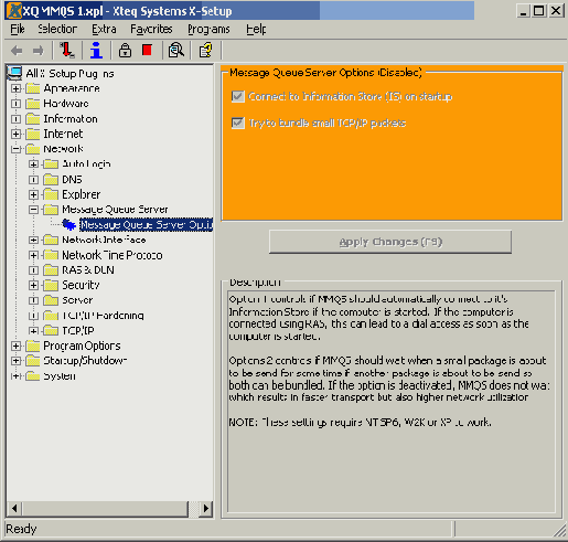 ����������� Windows 2000 � ������� ������� Xteq Systems X-Setup