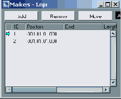 ���� ������� Marker, Browse Project, Pool