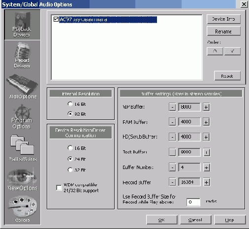 ���������� ����������� ����������� Samplitude Producer