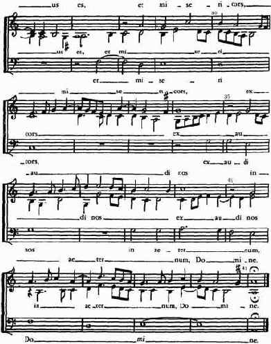 Якоб Обрехт (ок. 1450—1505). Мотет «Рагсе, Domine»