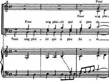 Андреа Габриели (ок. 1510—1586). Французская канцона по «Pour ung plaisir»