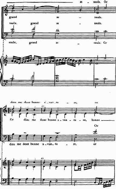 Андреа Габриели (ок. 1510—1586). Французская канцона по «Pour ung plaisir»