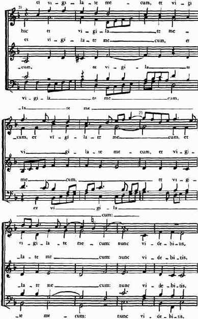 Орландо Лассо (1532—1594). Мотет «Tristis est anima mea»