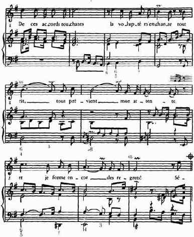 Жан Филипп Рамо (1683—1764). Сцена из оперы «Кастор и Поллукс»