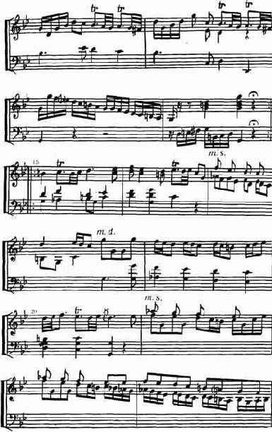 Доменико Скарлатти (1685—1757). Соната до минор для клавесина