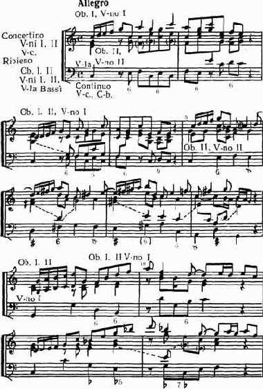 Георг Фридрих Гендель (1685—1759). Concerto grosso До мажор, I часть