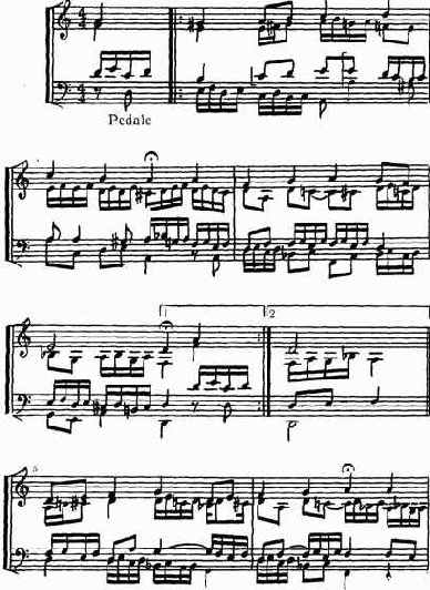 Иоганн Себастьян Бах. Хоральная прелюдия для органа «Christ lag in Todesbanden»