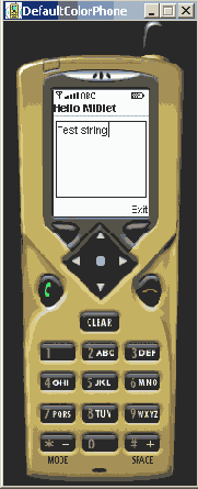 ���������� � ������ �������� � SUN ONE Studio Mobile Edition