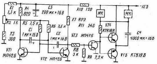 Автономное питание вибрационных микрокомпрессоров