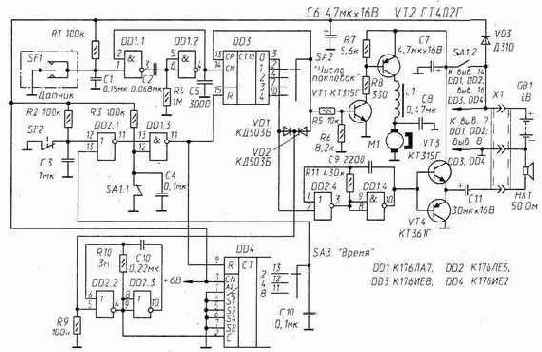 Электронная удочка-автомат