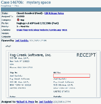 ������ �� FogBugz 4.0: ����� I