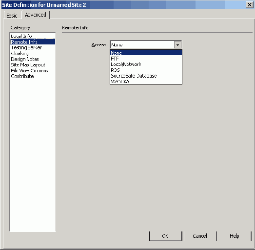 ����������� ���������� ���� Dreamweaver MX