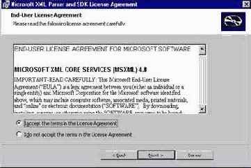��������� ����������� Microsoft XML Parser � SDK