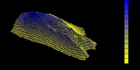 Численное исследование распределения радона над хвостохранилищем при постоянном ветре