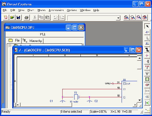 Общая характеристика программы OrCAD Capture