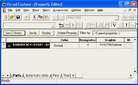 Общая характеристика программы OrCAD Capture