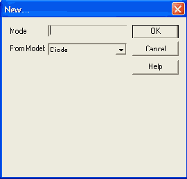 Программа расчета параметров моделей аналоговых компонентов Model Editor