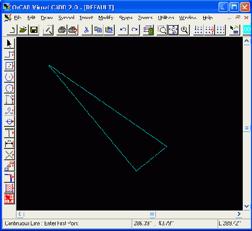Графический редактор Visual CADD
