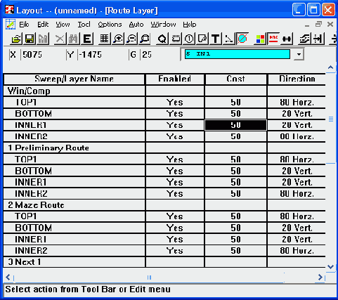 Редактор топологии печатных плат OrCAD Layout